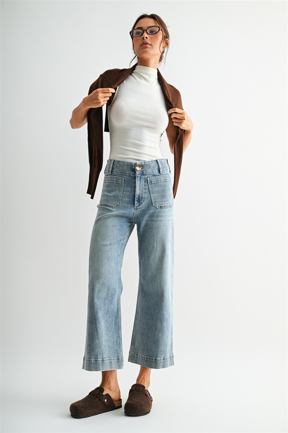 The Plus One Patch Pocket Jeans