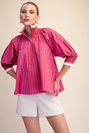 Pink is a Neutral Puff Sleeve