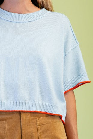 The Side Note Sweater Tee
