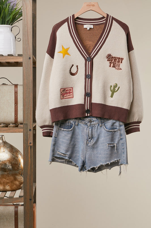 The Wild Card Cardigan