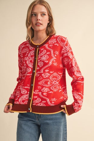The Bandana Edit Cardigan